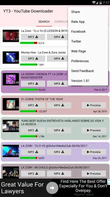 YT3 Music Downloader android App screenshot 7